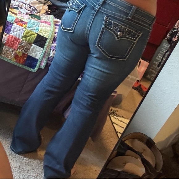 Ariat Blue Embellished Women's Jeans - Picture 16 of 16